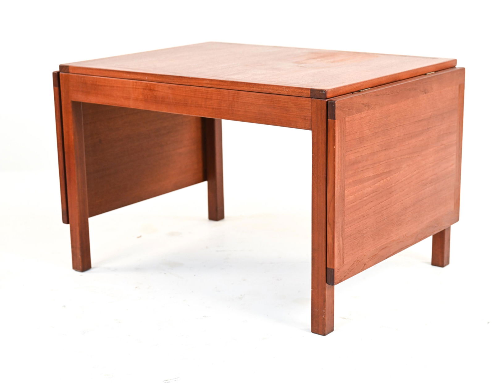 BORGE MOGENSEN TEAK DROP LEAF COFFEE TABLE (1 of 13)