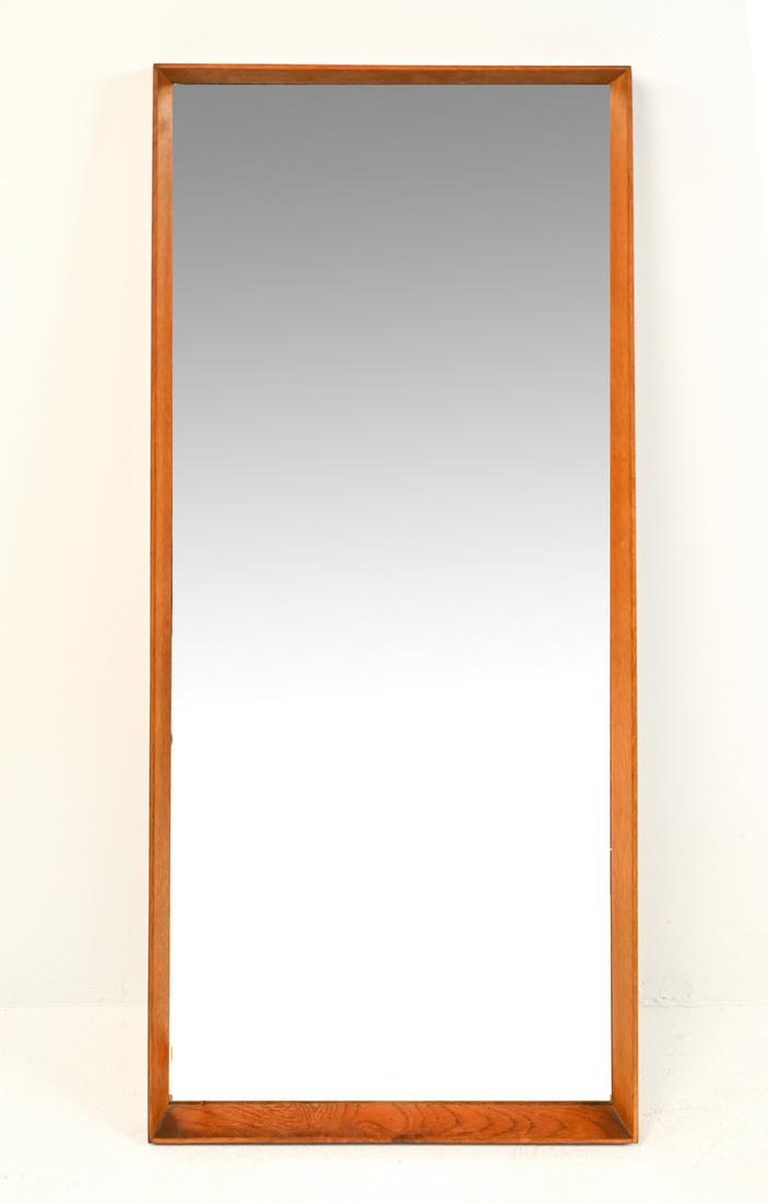 DANISH MODERN PEDERSEN & HANSEN TEAK WALL MIRROR (1 of 6)