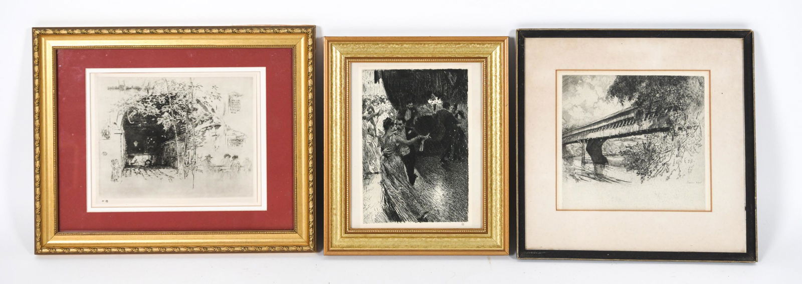 LOUIS ORR ETCHING PLUS REPRODUCTIONS (1 of 12)