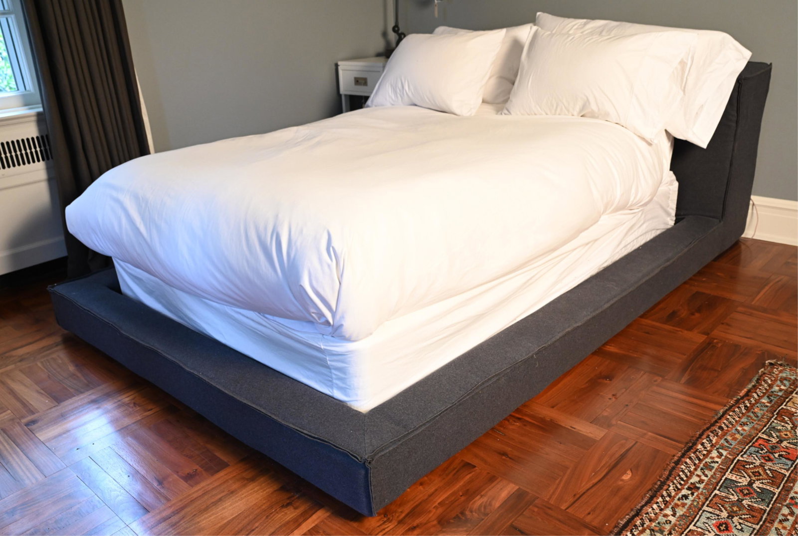 BLU DOT "DODU" FULL PLATFORM BED FRAME, CHARCOAL (1 of 7)
