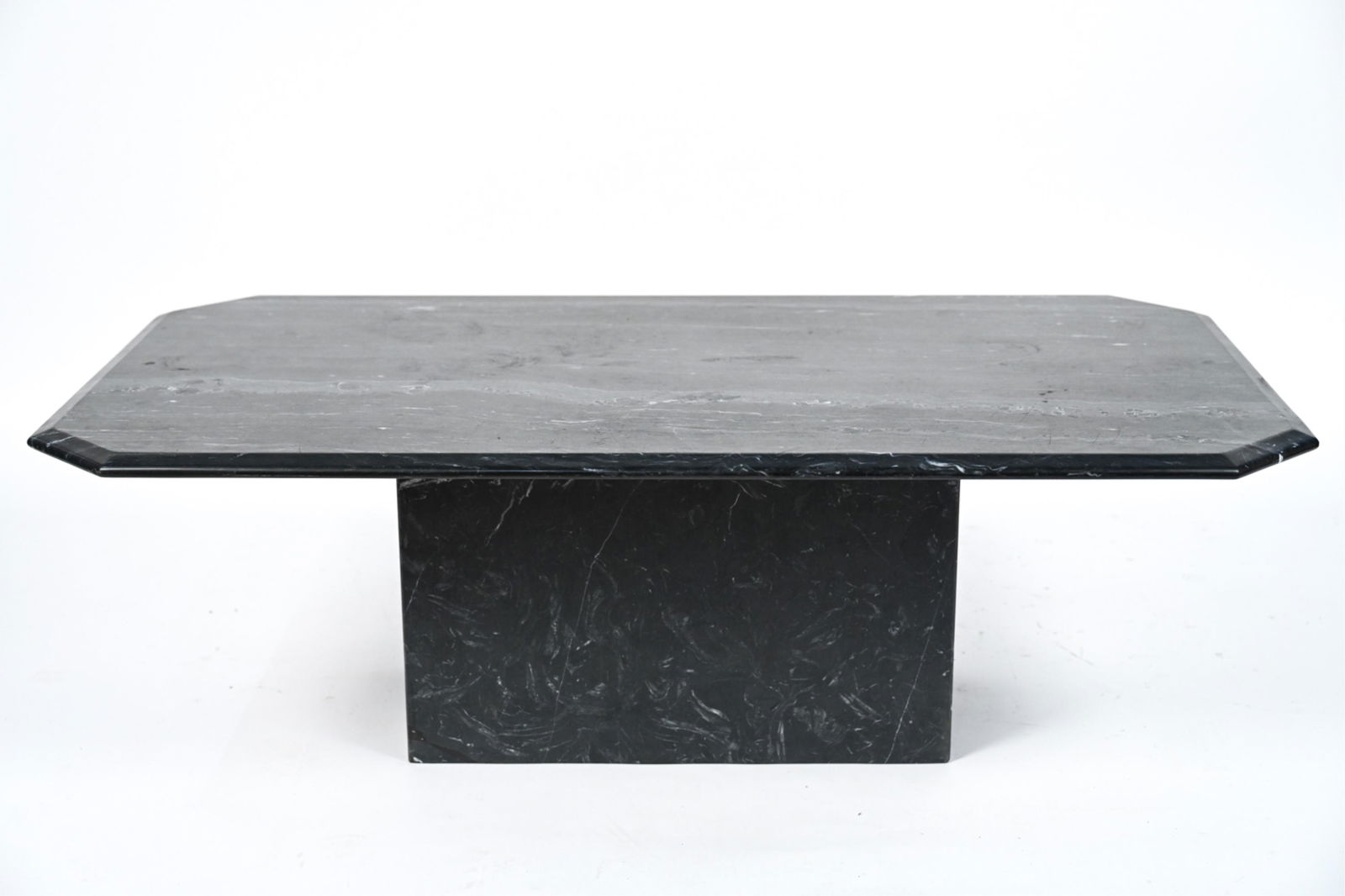ITALIAN BLACK MARBLE COFFEE TABLE (1 of 15)