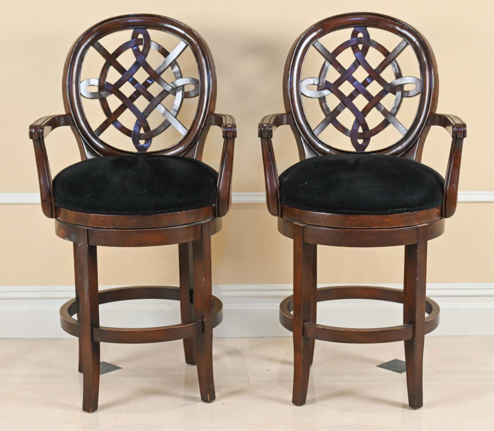(2) King Group Furniture Counter Stools