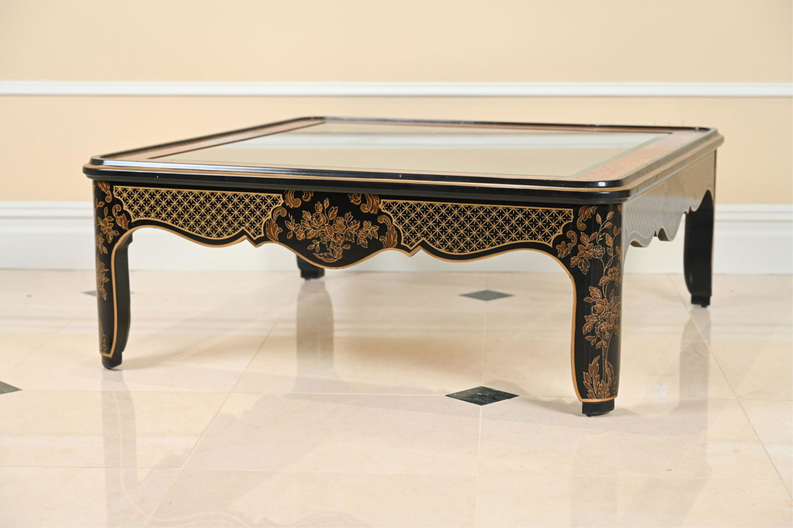 DREXEL HERITAGE CHINOISERIE COFFEE TABLE (1 of 13)