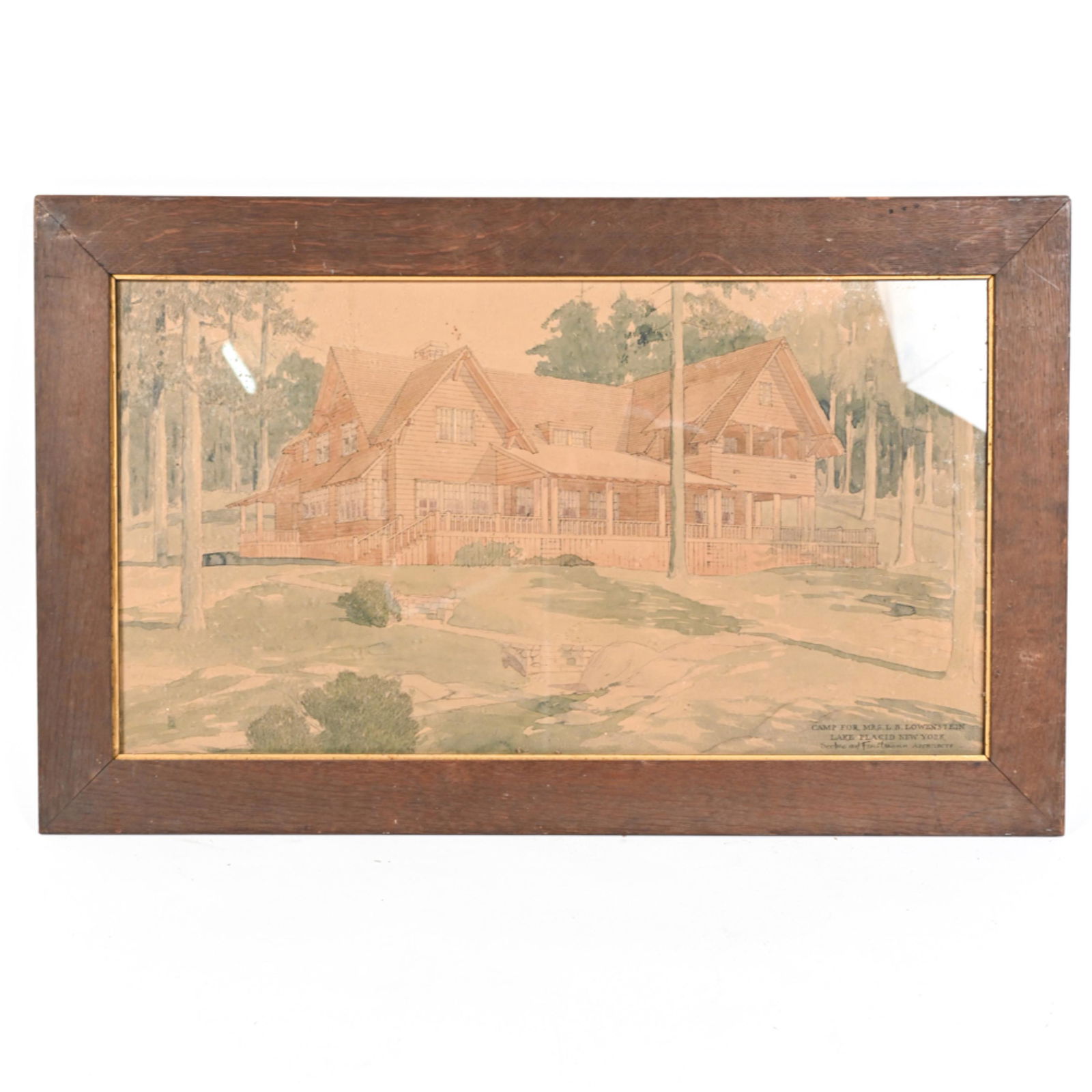 ARCHITECTURAL RENDERING C. 1920'S (1 of 9)