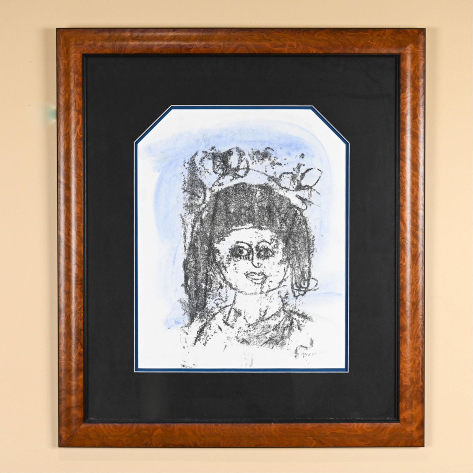 ALFRED BIRDSEY (1912-1996) PORTRAIT LITHOGRAPH (1 of 9)