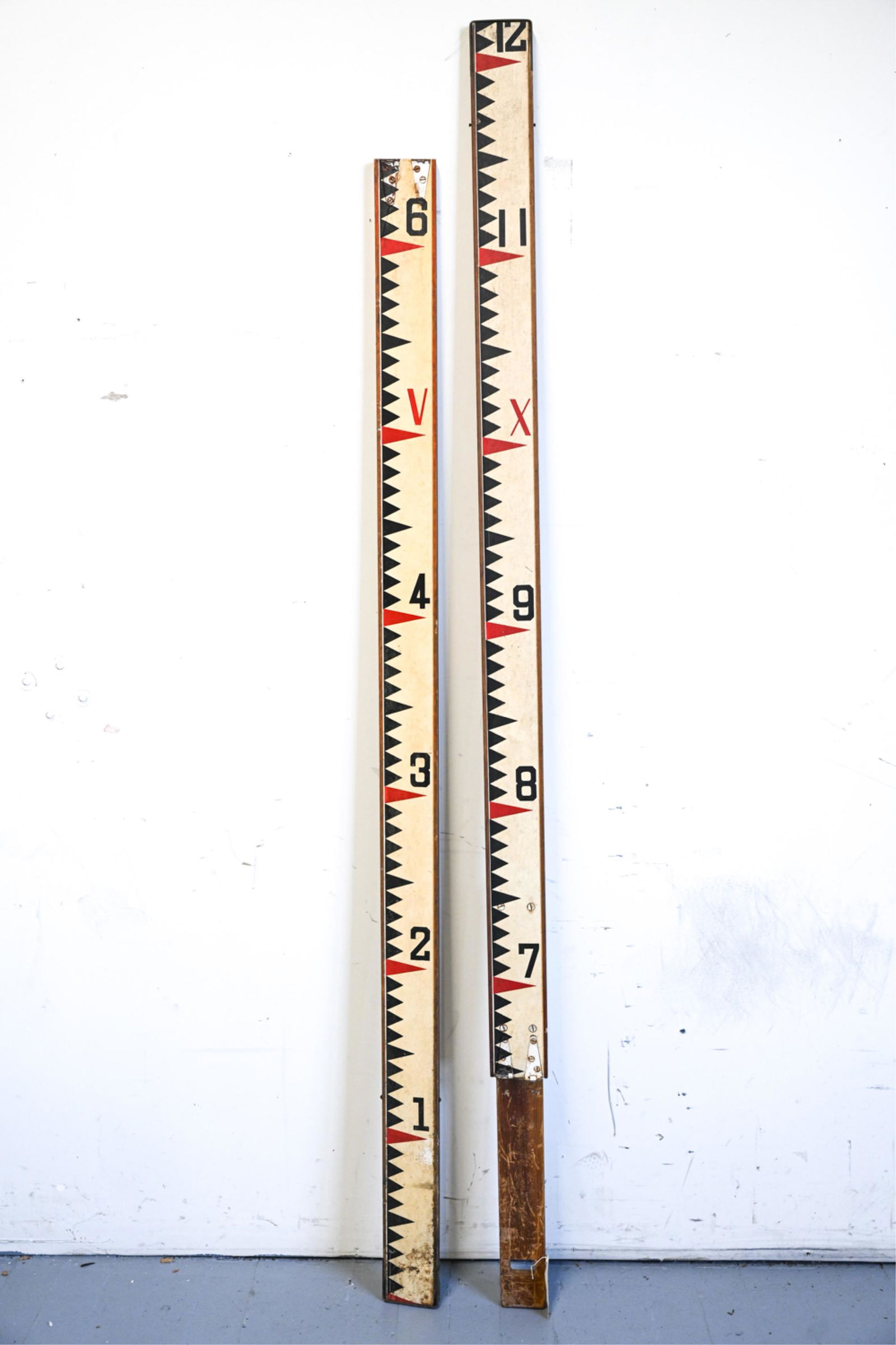 VINTAGE INDUSTRIAL MEASURING STICKS (1 of 16)