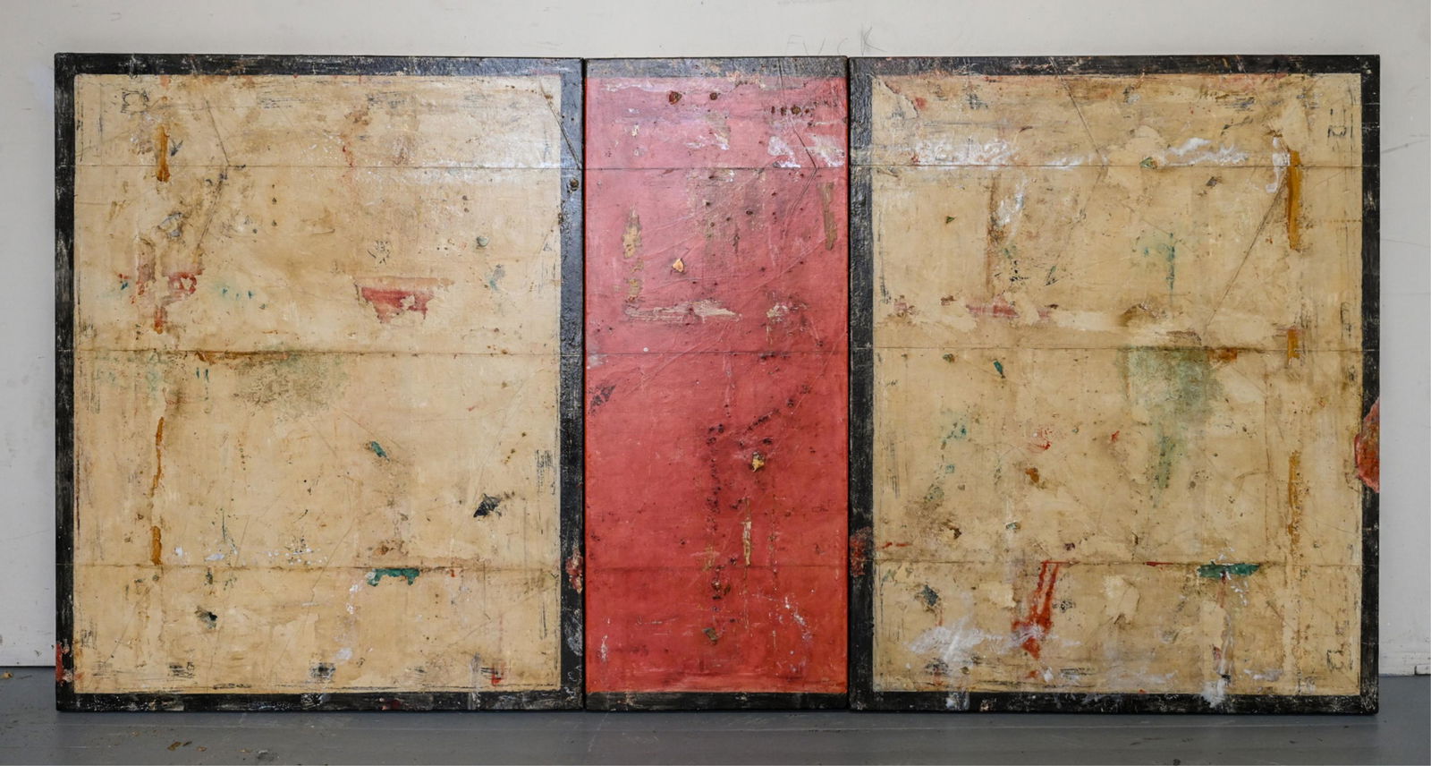 MARCIA MYERS (1949-2008) COLOR FIELD TRIPTYCH (1 of 17)