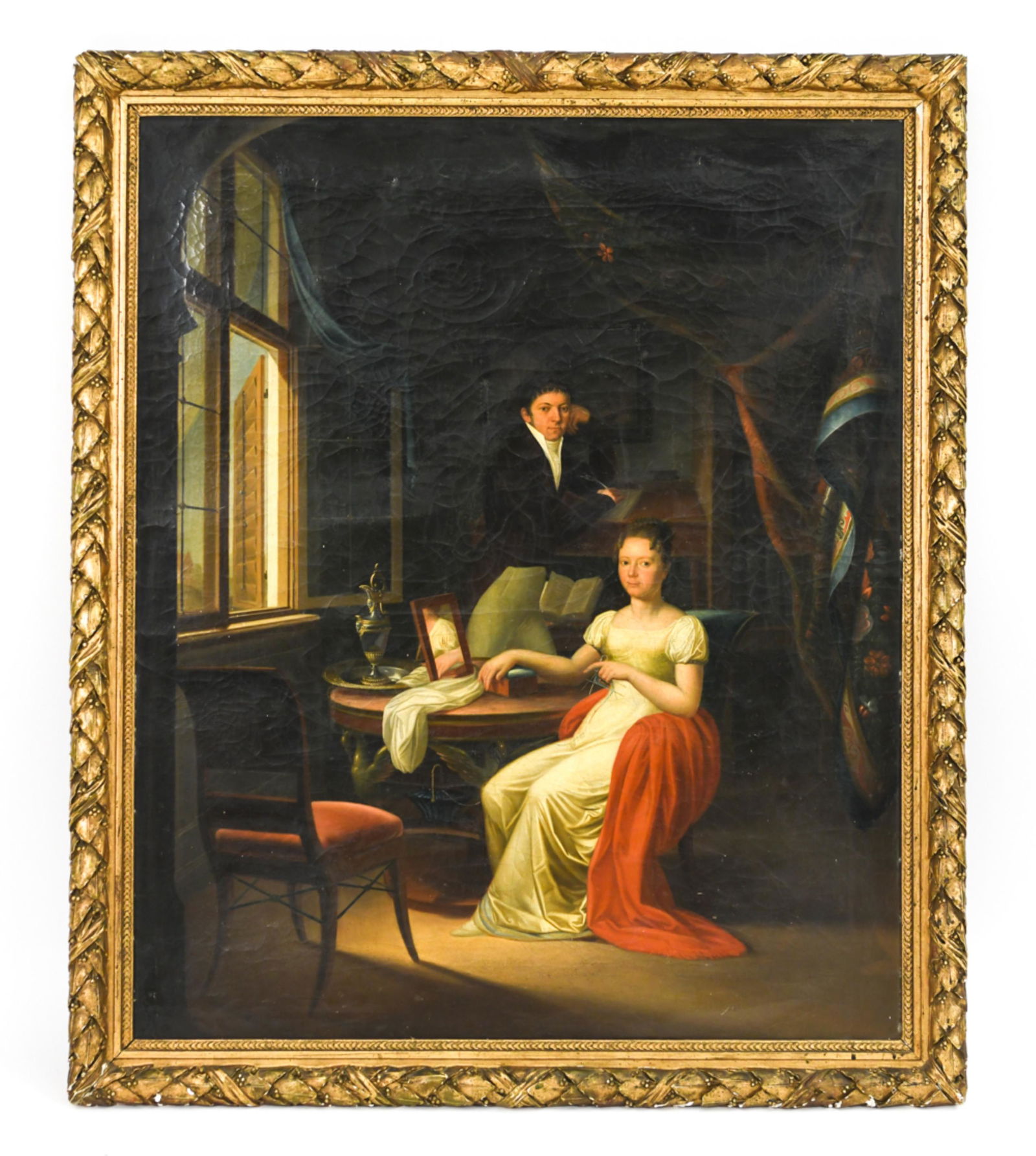 FRENCH EMPIRE PORTRAITS O/C (1 of 13)