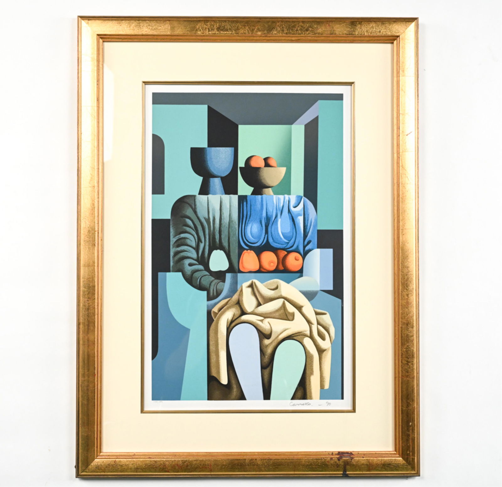 MARIO CARRENO (1913-1999) SURREALIST LITHOGRAPH (1 of 10)