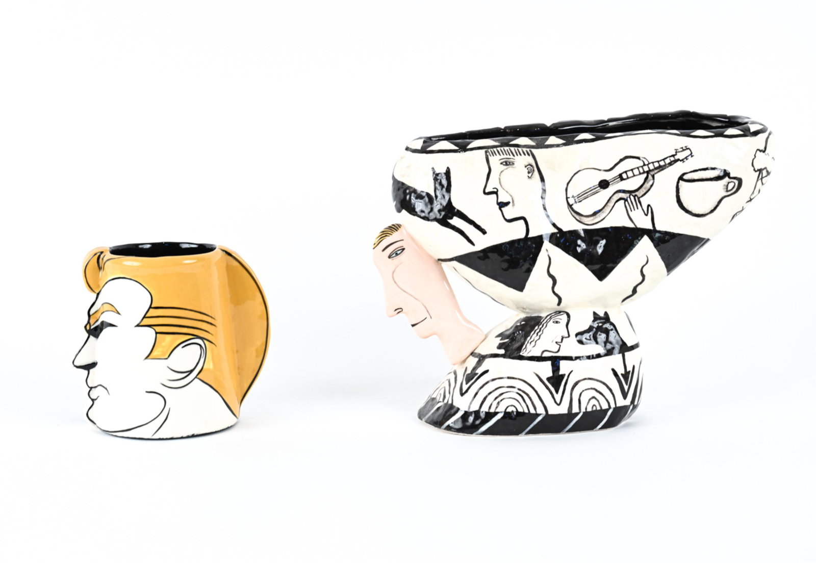 (2) UNUSUAL FIGURAL CERAMICS INCL. GARSON-PAKELE (1 of 19)