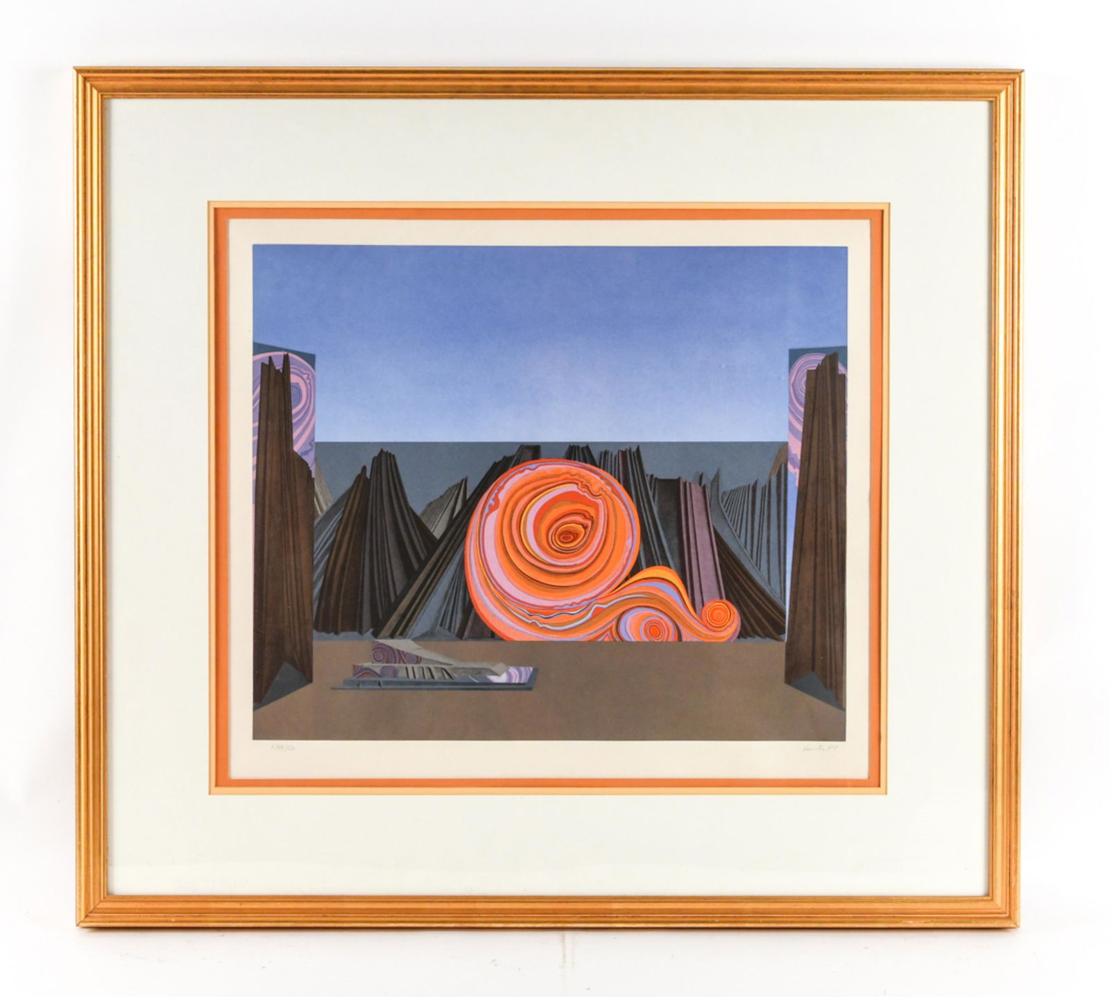 MODERN ABSTRACT SILKSCREEN (1 of 13)