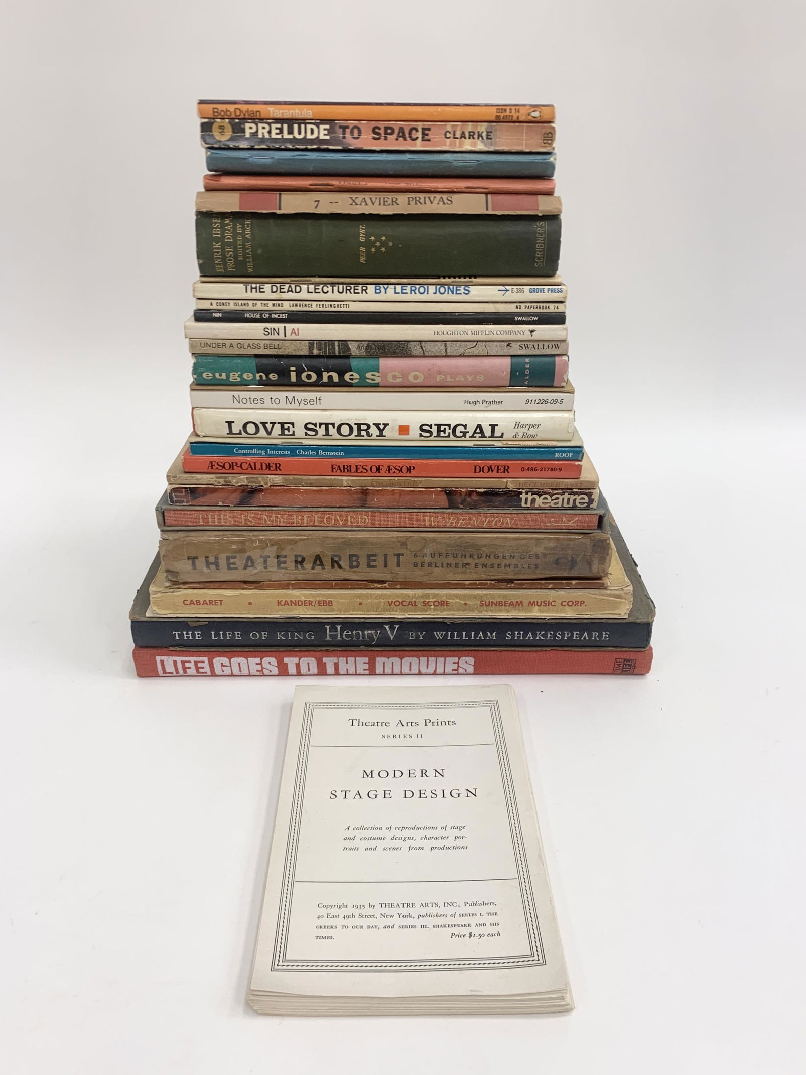 VINTAGE BOOKS INCL. THEATER, POETRY, & LITERATURE (1 of 11)