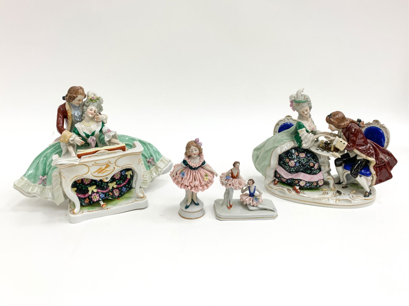 (4) 20TH C. A.W.F. KISTER PORCELAIN FIGURINES (1 of 15)