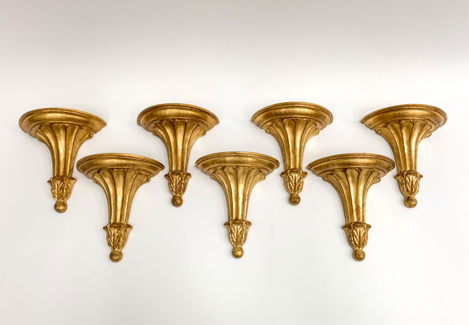 (7) VINTAGE ITALIAN WALL BRACKETS (1 of 9)