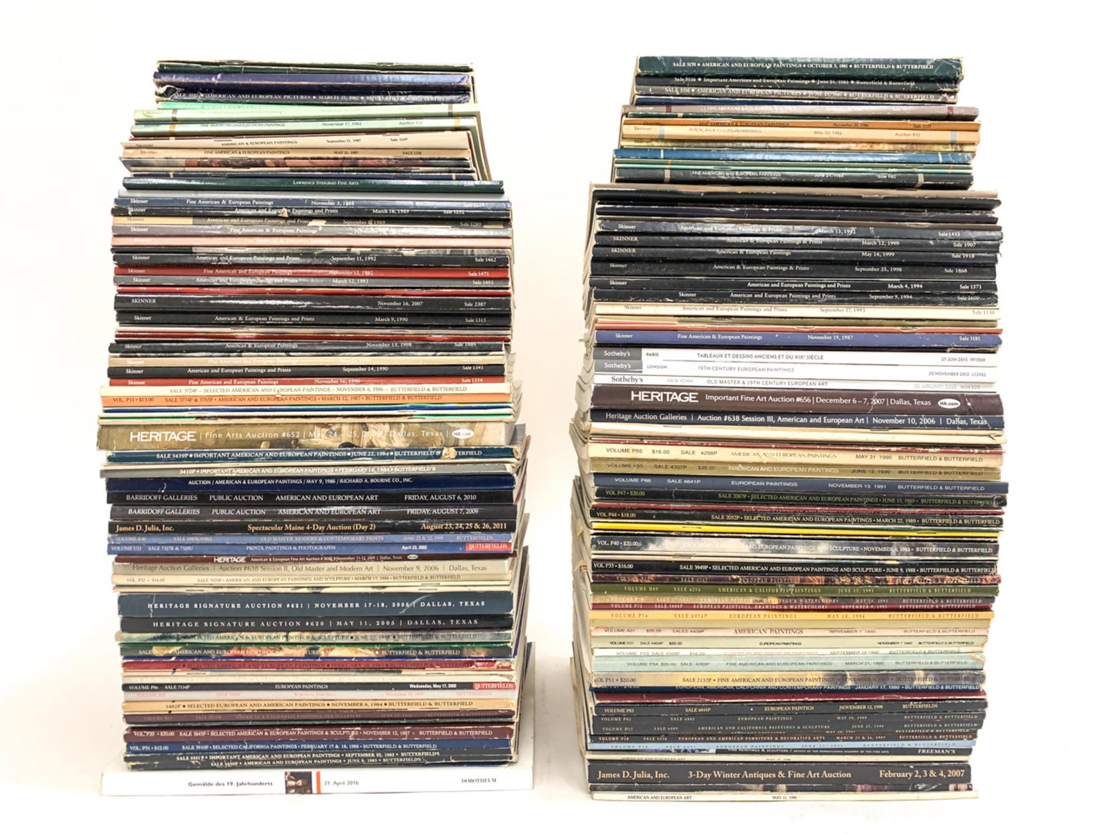 AUCTION CATALOGS AMERICAN & EUROPEAN ART (1 of 20)