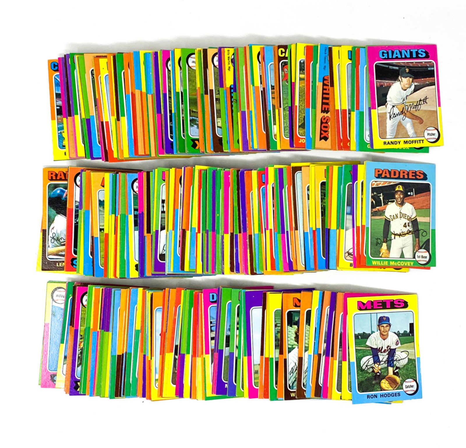 COLLECTION OF 1975 TOPPS BASEBALL CARDS (1 of 7)