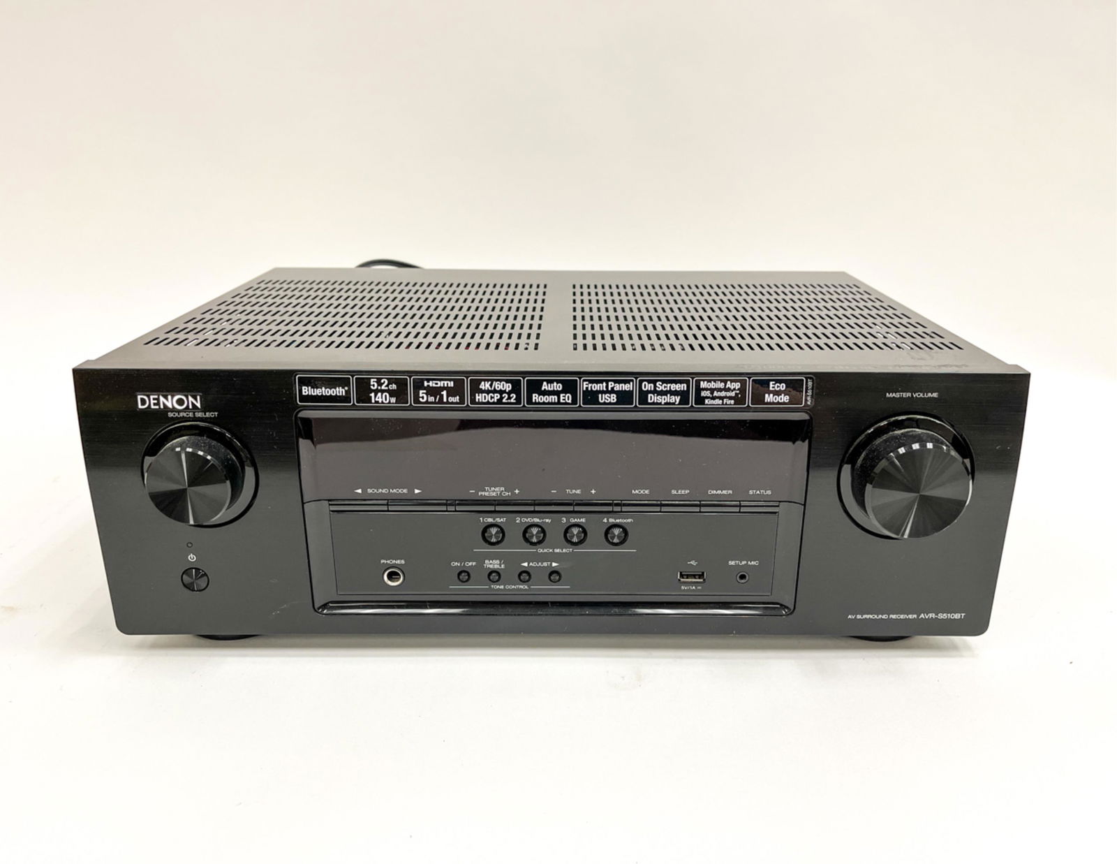DENON AV SURROUND RECEIVER (1 of 7)