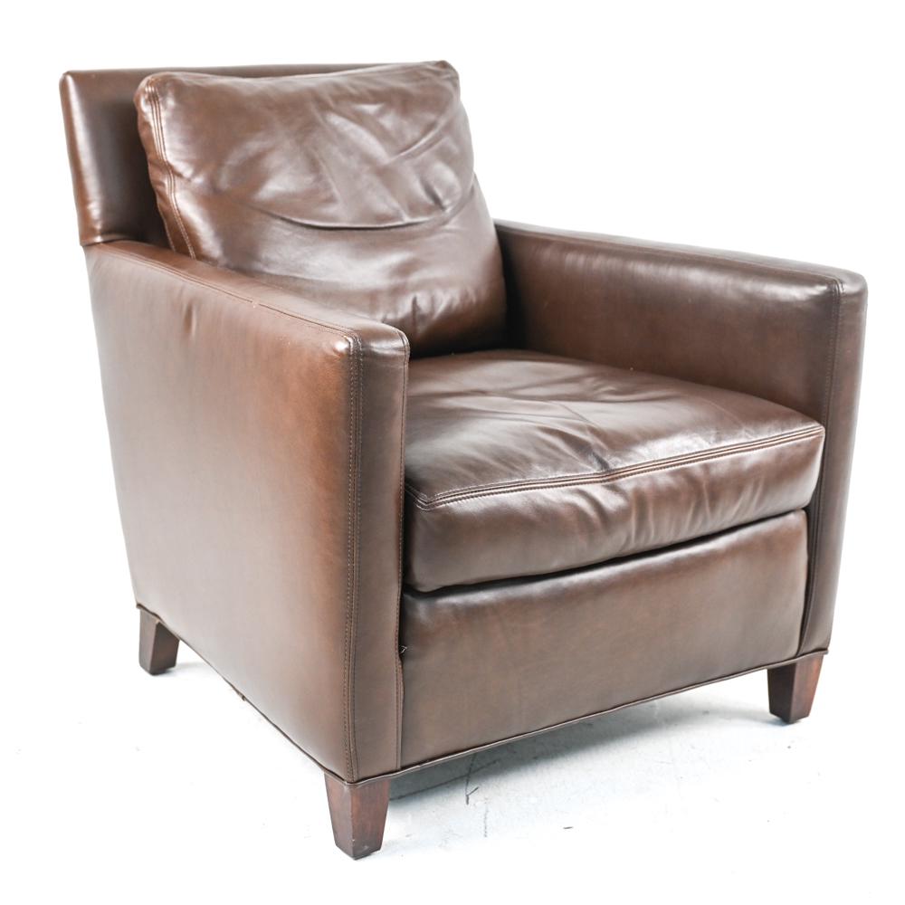 LILLIAN AUGUST COUTURE LEATHER ARMCHAIR (1 of 13)