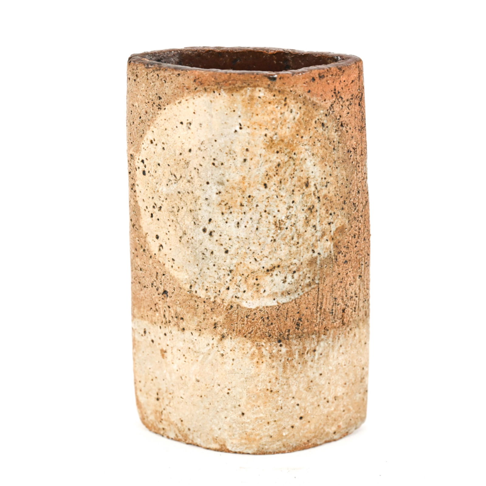MODERN STUDIO POTTERY ENVELOPE VASE (1 of 11)