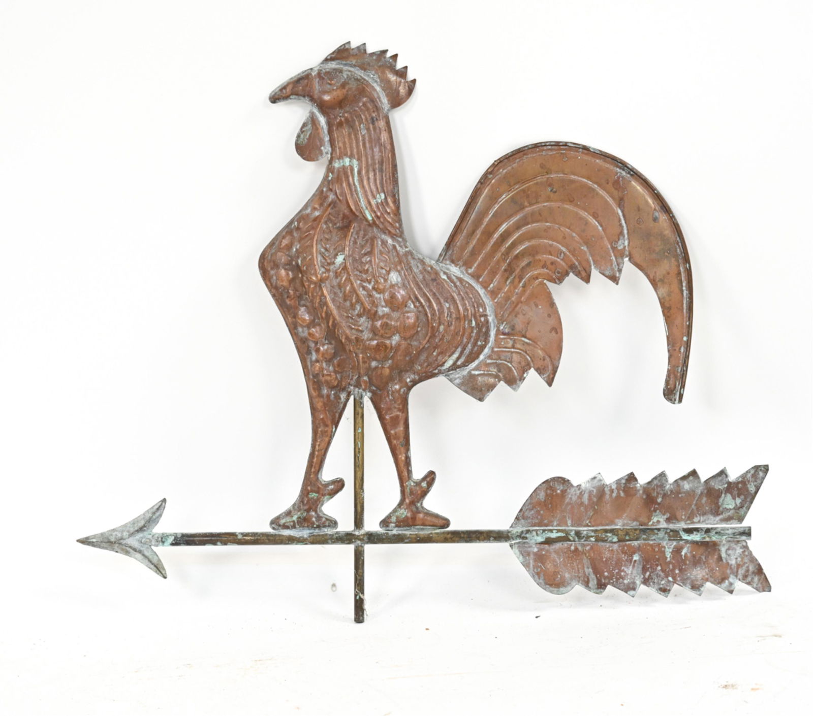 COPPER ROOSTER WEATHERVANE (1 of 7)