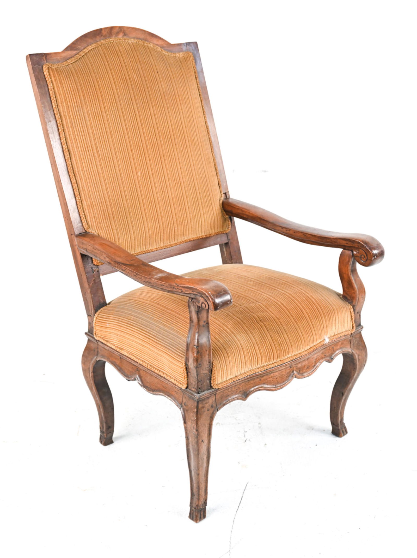 ANTIQUE REGENCY PERIOD FAUTEUIL ARMCHAIR, AS-IS (1 of 20)