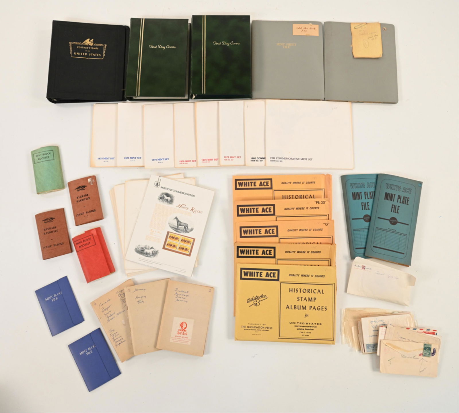 EXTENSIVE GROUPING UNUSED U.S. STAMPS 1950'S-70'S+ (1 of 12)