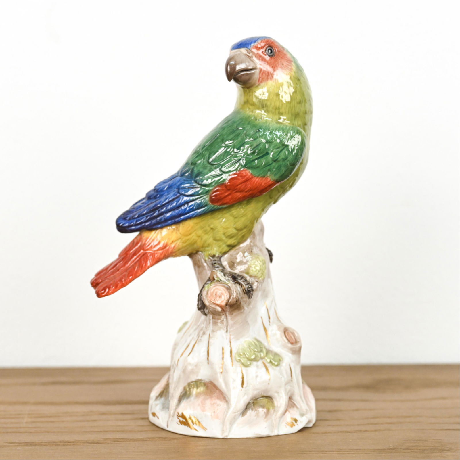 MEISSEN PORCELAIN PARROT (1 of 14)