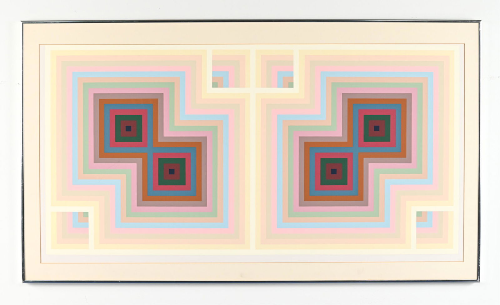 1970'S OP ART SILKSCREEN (1 of 11)