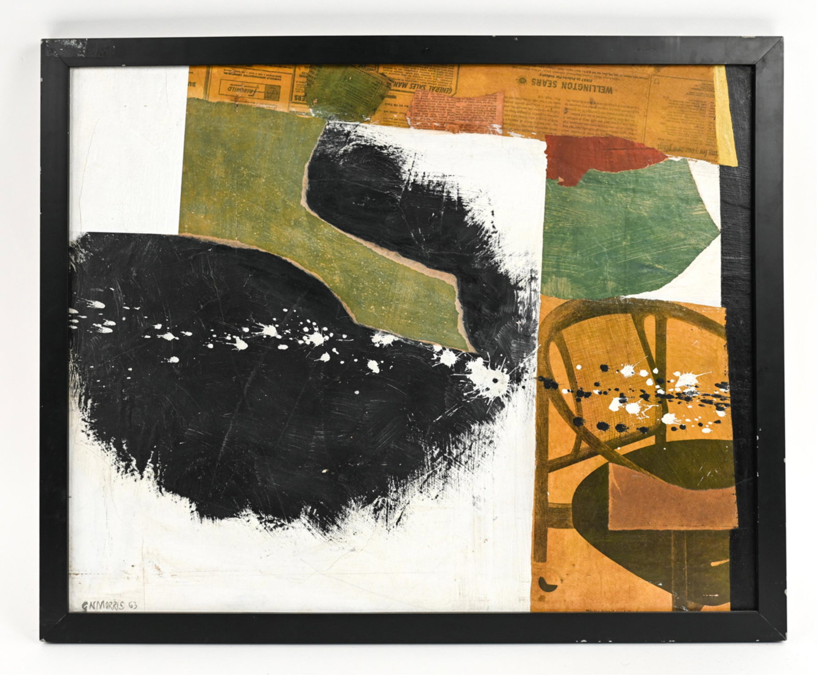 GEORGE NORTH MORRIS, NY (1915-1996) MIXED MEDIA (1 of 11)