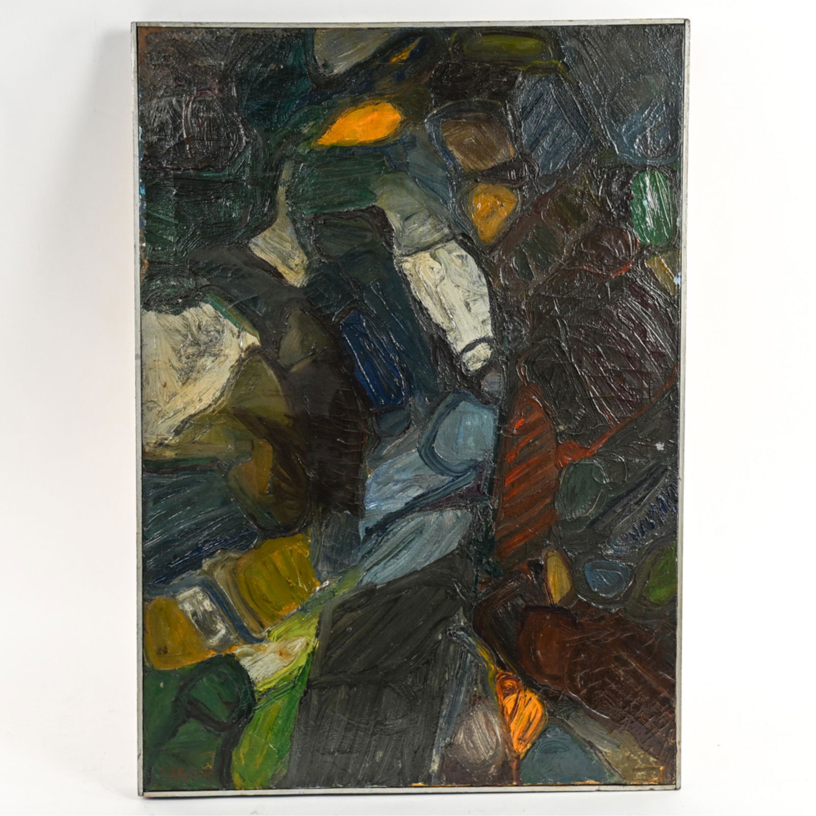 MID-CENTURY ABSTRACT O/C (1 of 12)