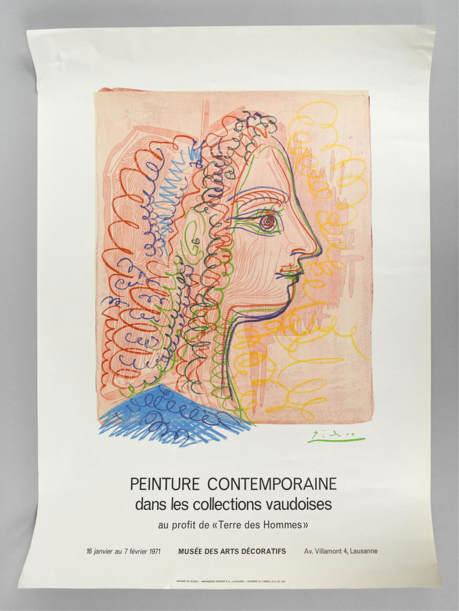 1971 PICASSO EXHIBITION POSTER (1 of 8)