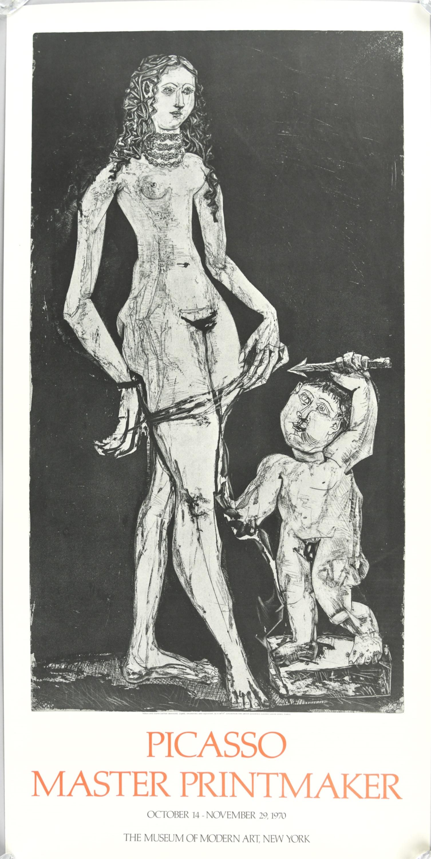 1970 MUSEUM MODERN ART PICASSO EXHIBITION POSTER (1 of 7)