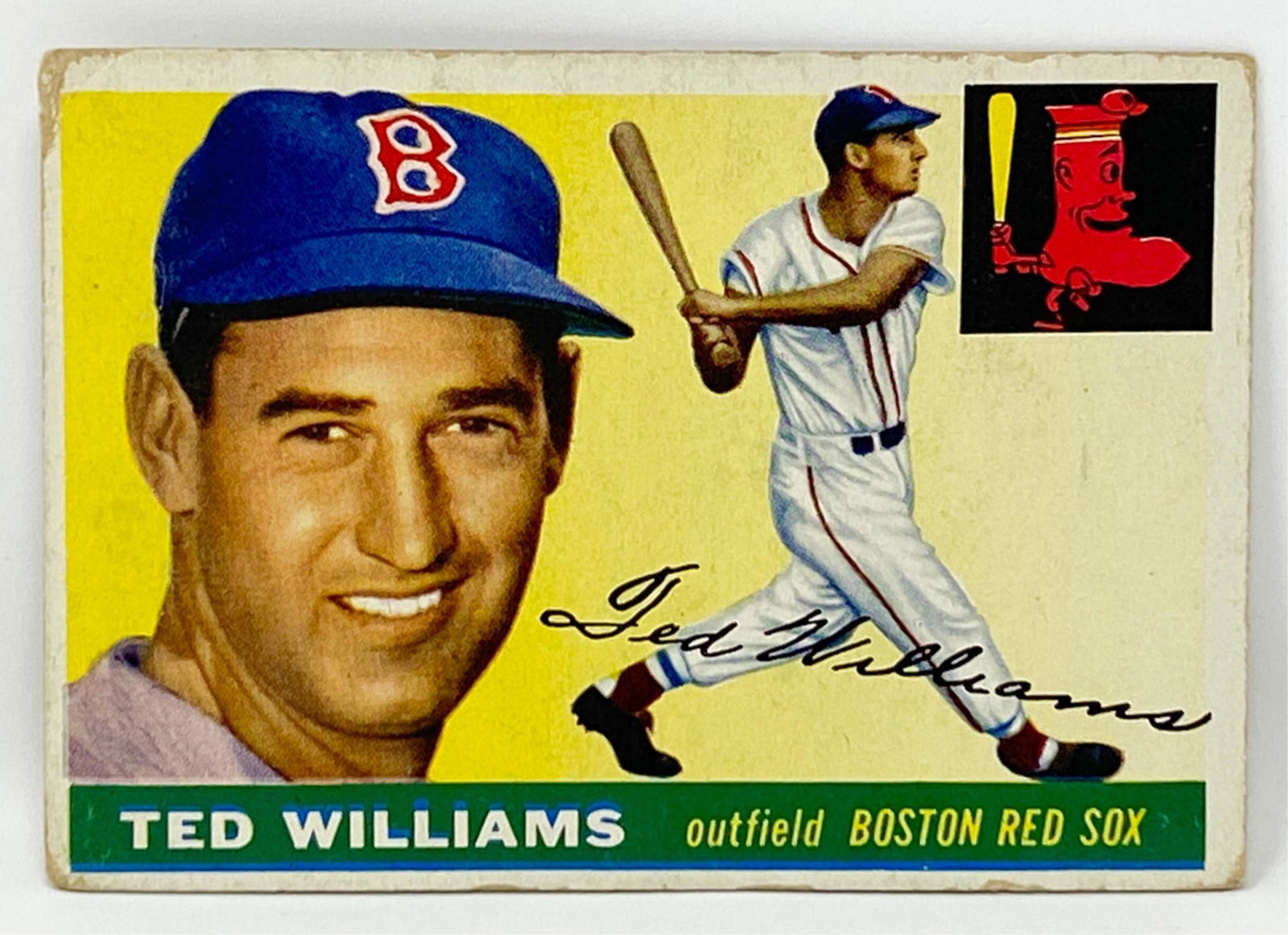 1955 TED WILLIAMS TOPPS #2 (1 of 2)