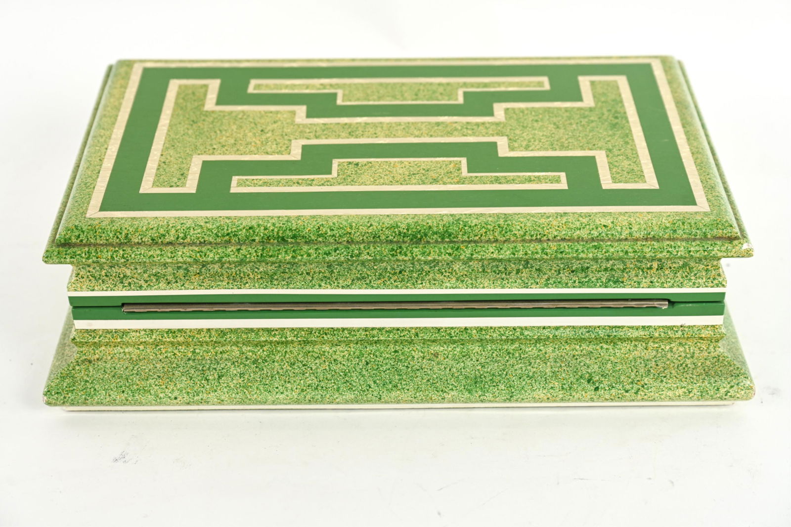 ATTR. KARL SPRINGER PAINTED DECORATIVE BOX (1 of 14)