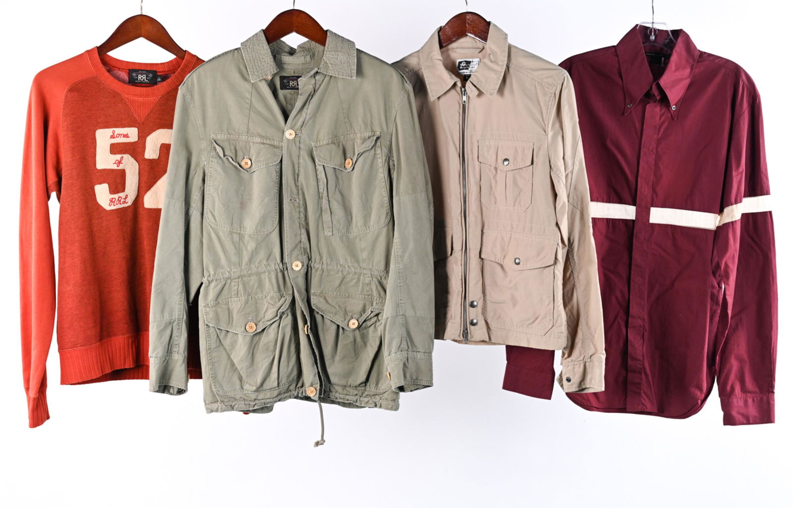 MEN'S SHIRTS & JACKETS INCL. DOUBLE RL, MCQUEEN (1 of 20)