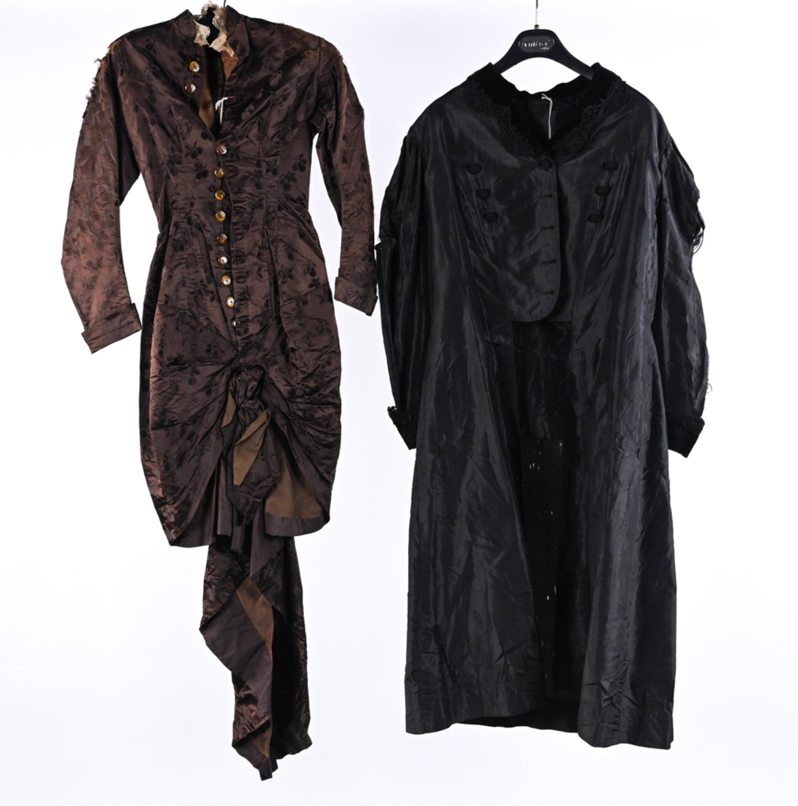 (2) VICTORIAN SILK COATS (1 of 15)
