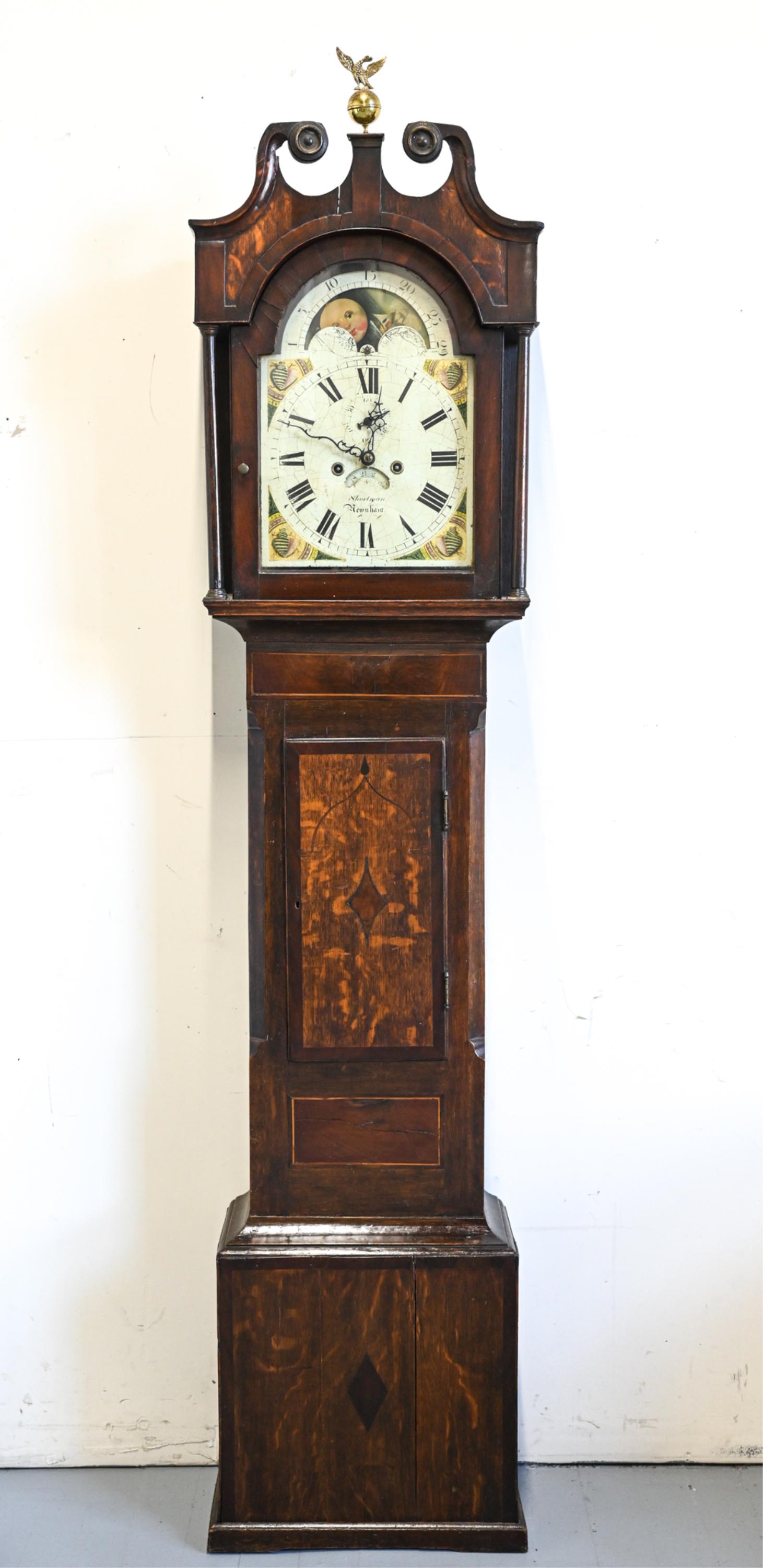 19TH C. SAMUEL SHORTMAN LONGCASE CLOCK (1 of 20)