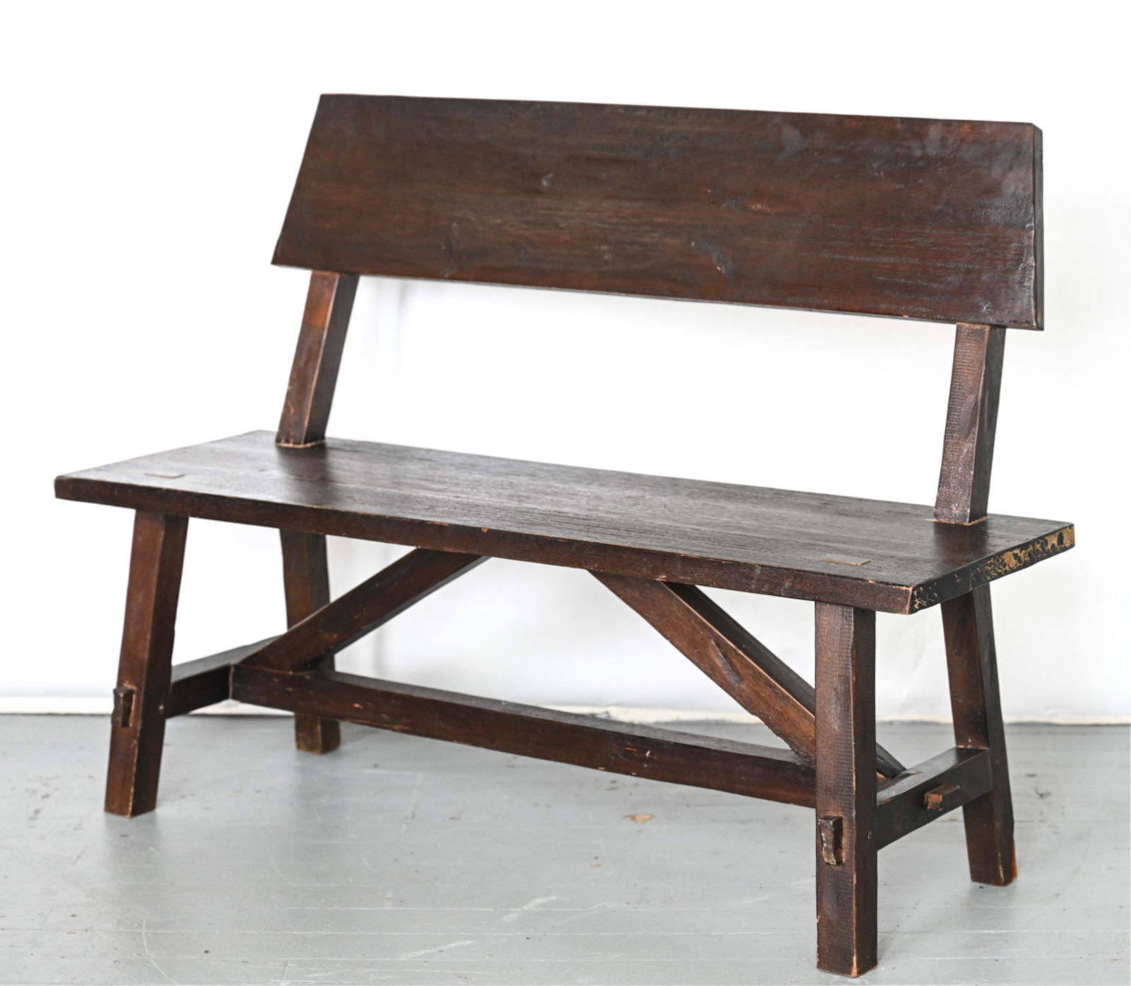 CONTEMPORARY RUSTIC STYLE BENCH (1 of 10)