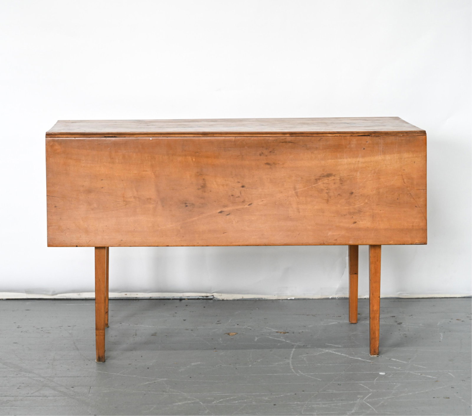 ANTIQUE MAPLE DROP-LEAF GATELEG TABLE (1 of 8)