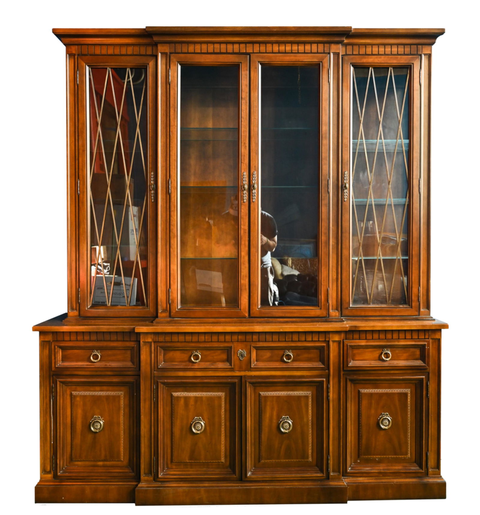 CENTURY CAPUAN BREAKFRONT CABINET (1 of 14)