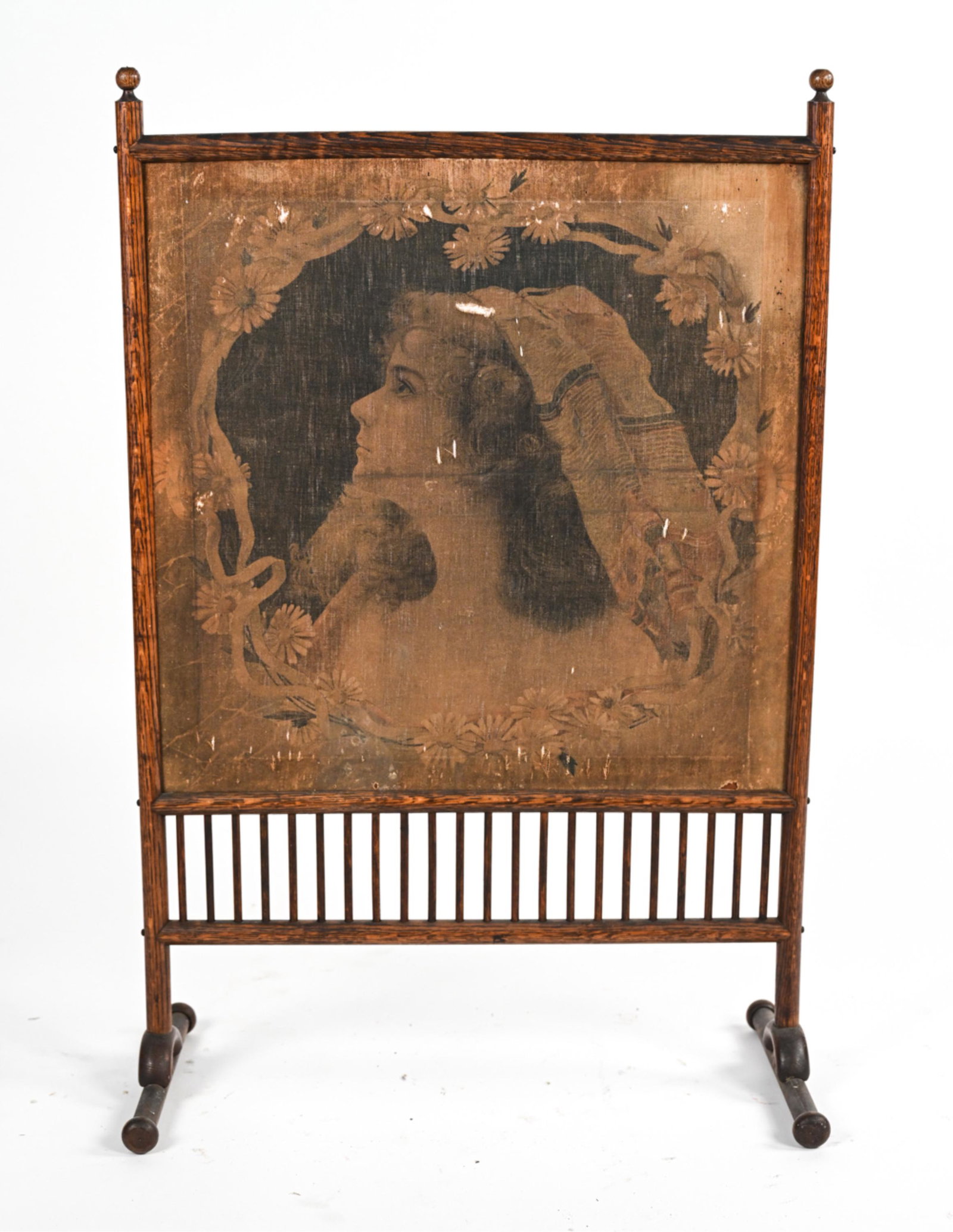 ANTIQUE FIRE SCREEN (1 of 13)