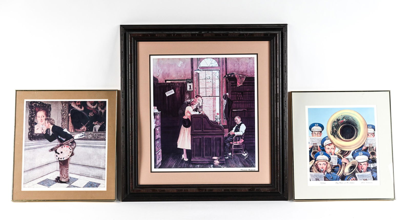 (3) OFFSET LITHOS, NORMAN ROCKWELL, STEVAN DOHANOS (1 of 20)