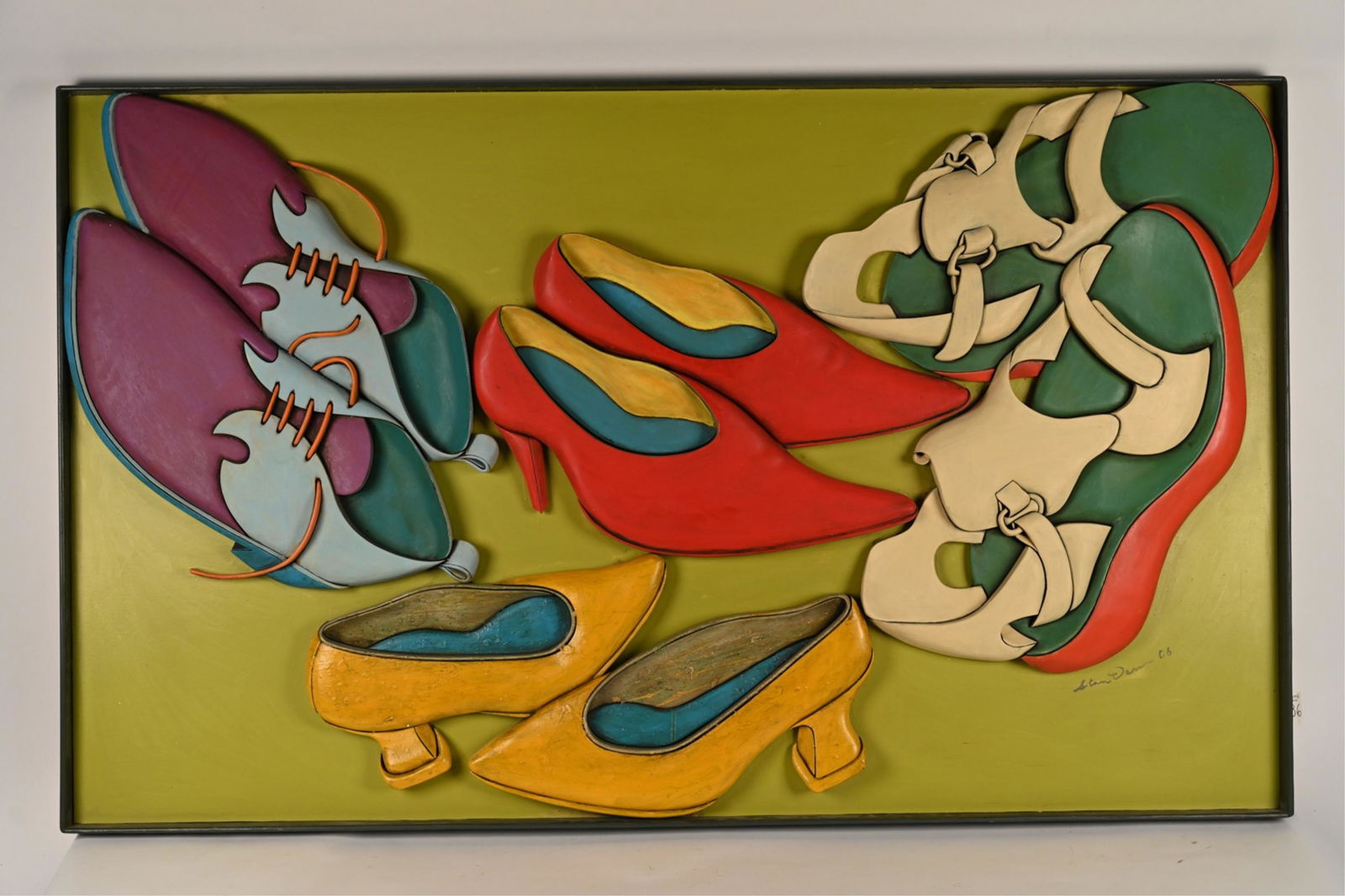 STAN DANN (1931-2013) BAS RELIEF SCULPTURE (1 of 11)