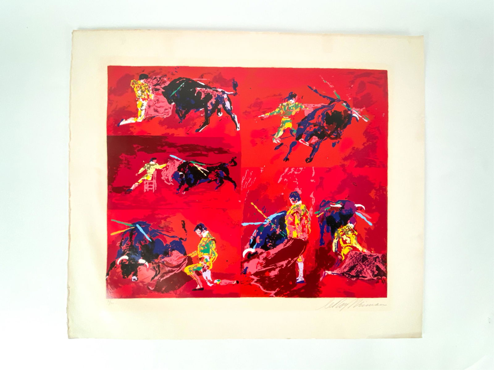 LEROY NEIMAN (1921-2012) BULL FIGHTER SERIGRAPH (1 of 10)