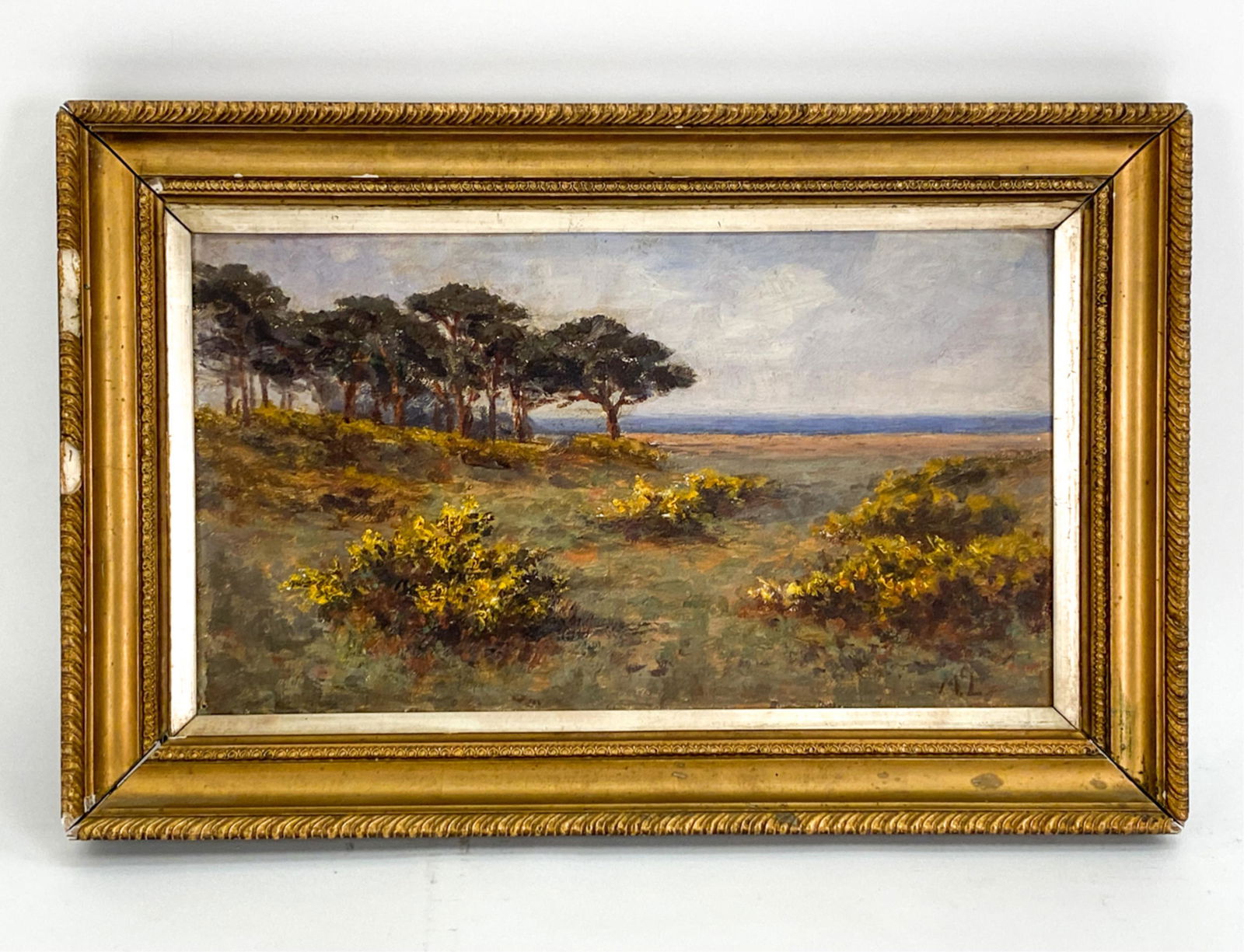 IMPRESSIONIST OIL ON CANVAS WITH VIEW TO OCEAN (1 of 13)