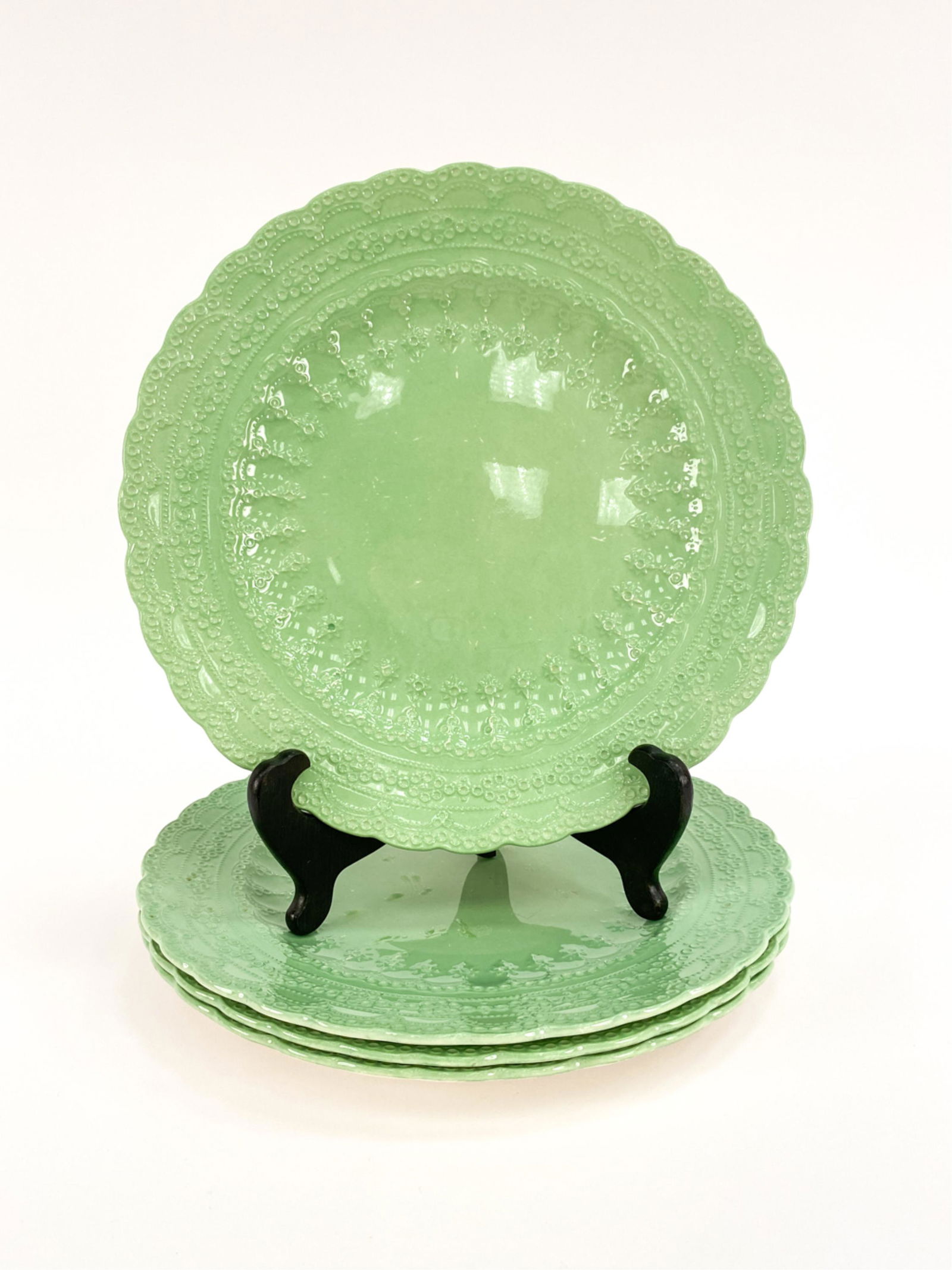 (4) COPELAND SPODE SPODE'S JEWEL PLATES (1 of 7)