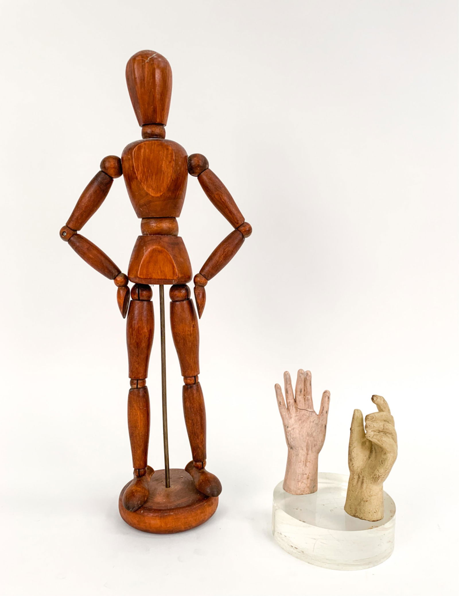 DECORATIVE GROUPING INCL. ARTIST'S MODELS (1 of 10)