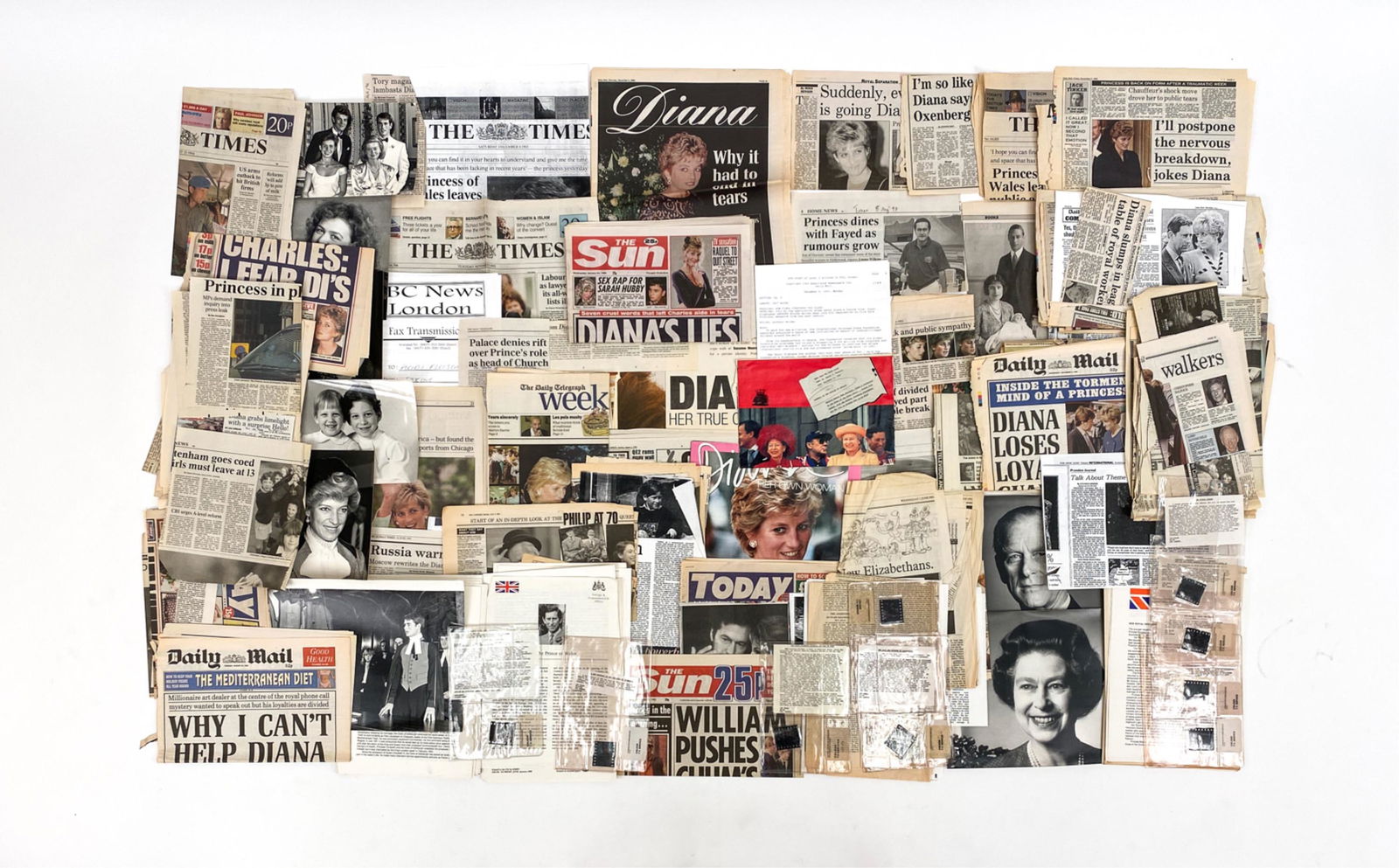 BRITISH ROYAL COLLECTION INCL. NEGATIVES, ETC. (1 of 15)