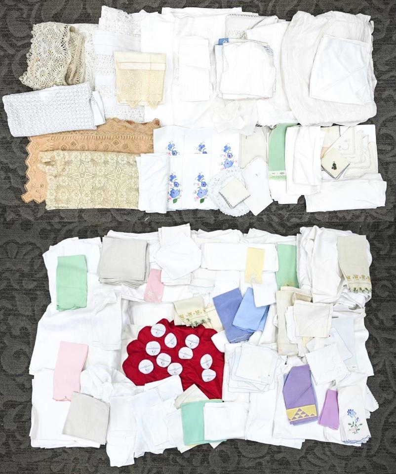 ANTIQUE & VINTAGE TABLE LINENS & HOME TEXTILES (1 of 20)