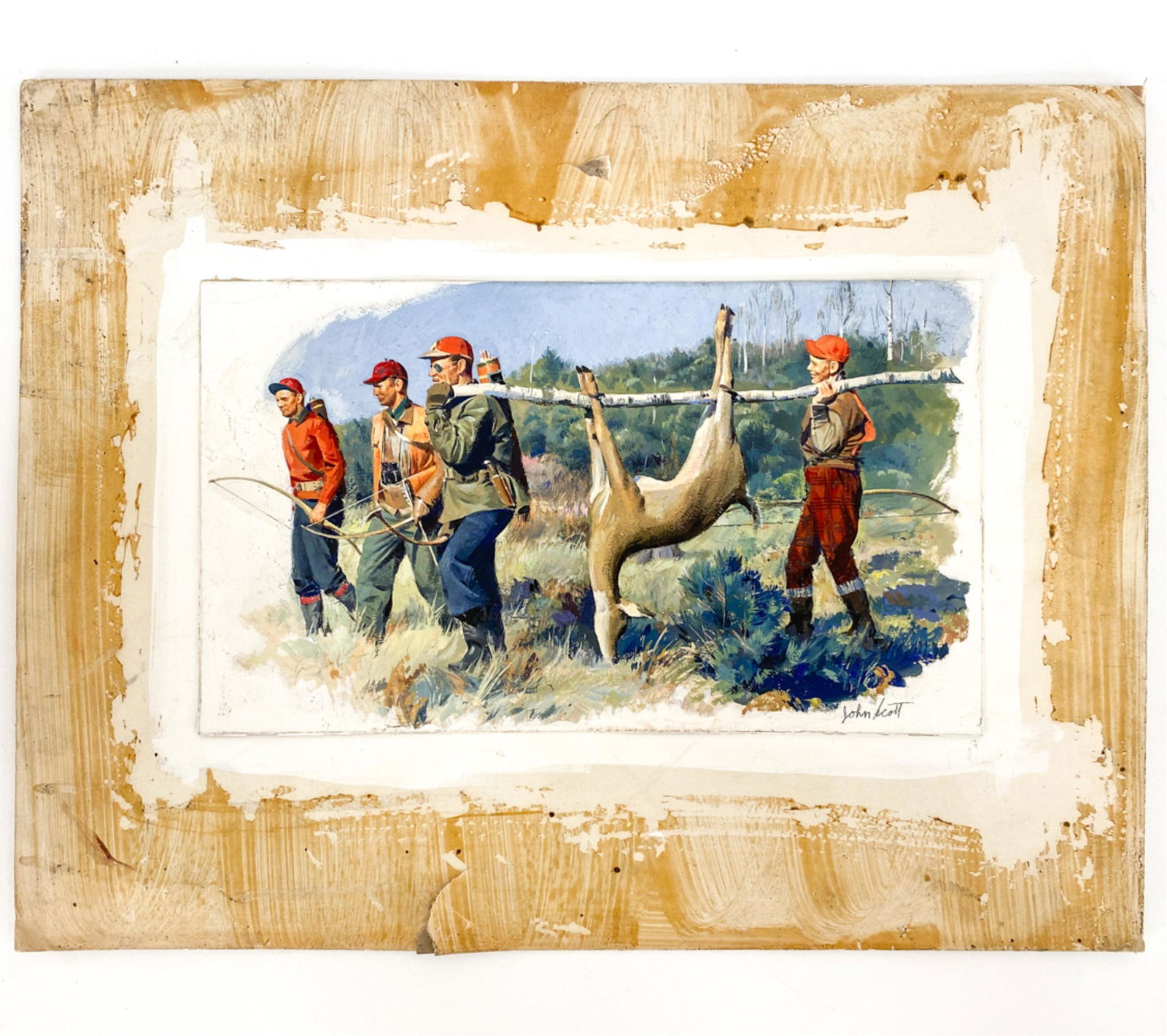 JOHN WALTER SCOTT, CT (1907-1987) ILLUSTRATION (1 of 7)